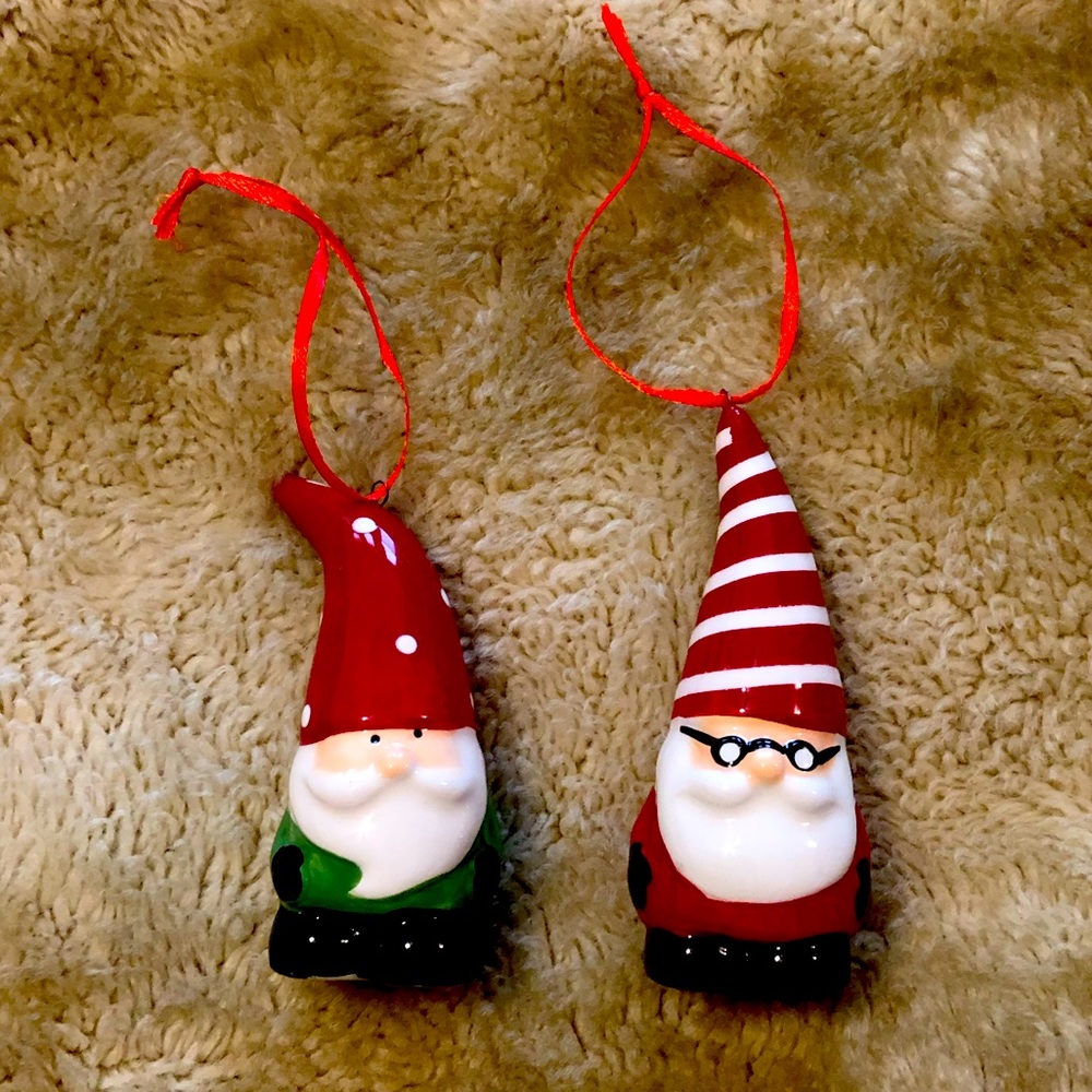 Pair of Holiday ornaments